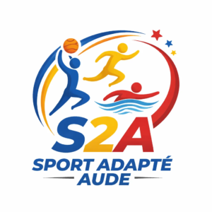 Logo du Sport Adapté Adultes, programme sportif dans l'aude pour les personnes de plus de 21 ans